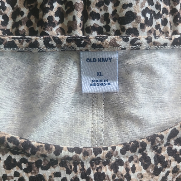SOFT Stretch Dress, Cheeta Print, Size XL, Old Navy - Picture 4 of 4